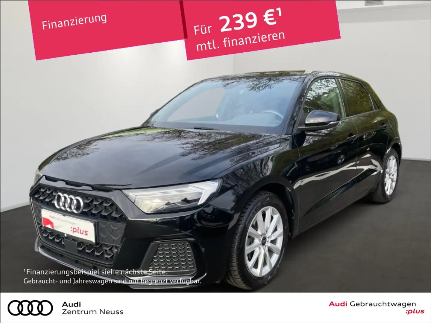 Audi A1 Sportback advanced 25 TFSI 70(95) kW(PS) S Zwart - 1