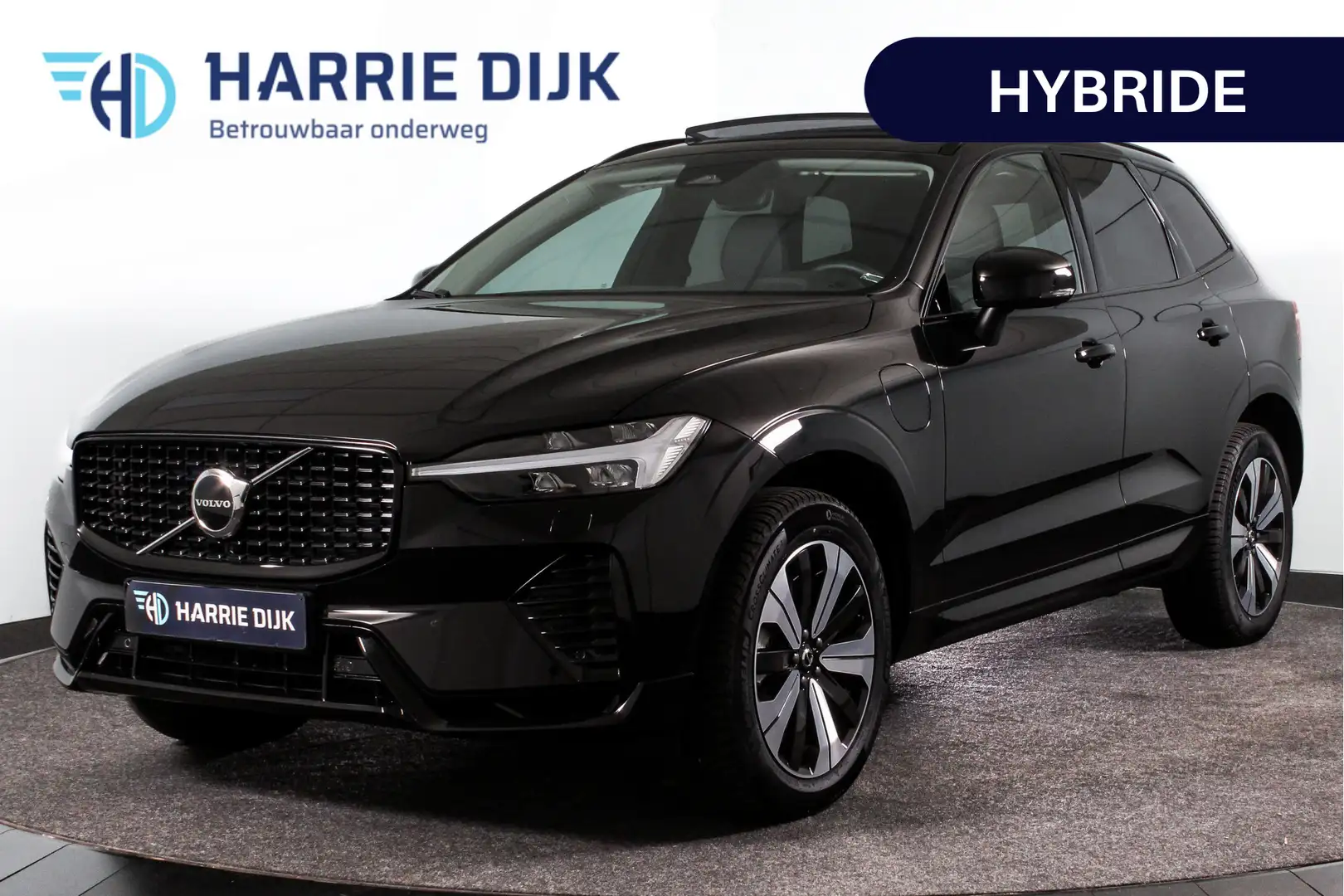 Volvo XC60 2.0 T6 Plug-in hybrid AWD Plus Dark | S/K-Panodak Zwart - 1