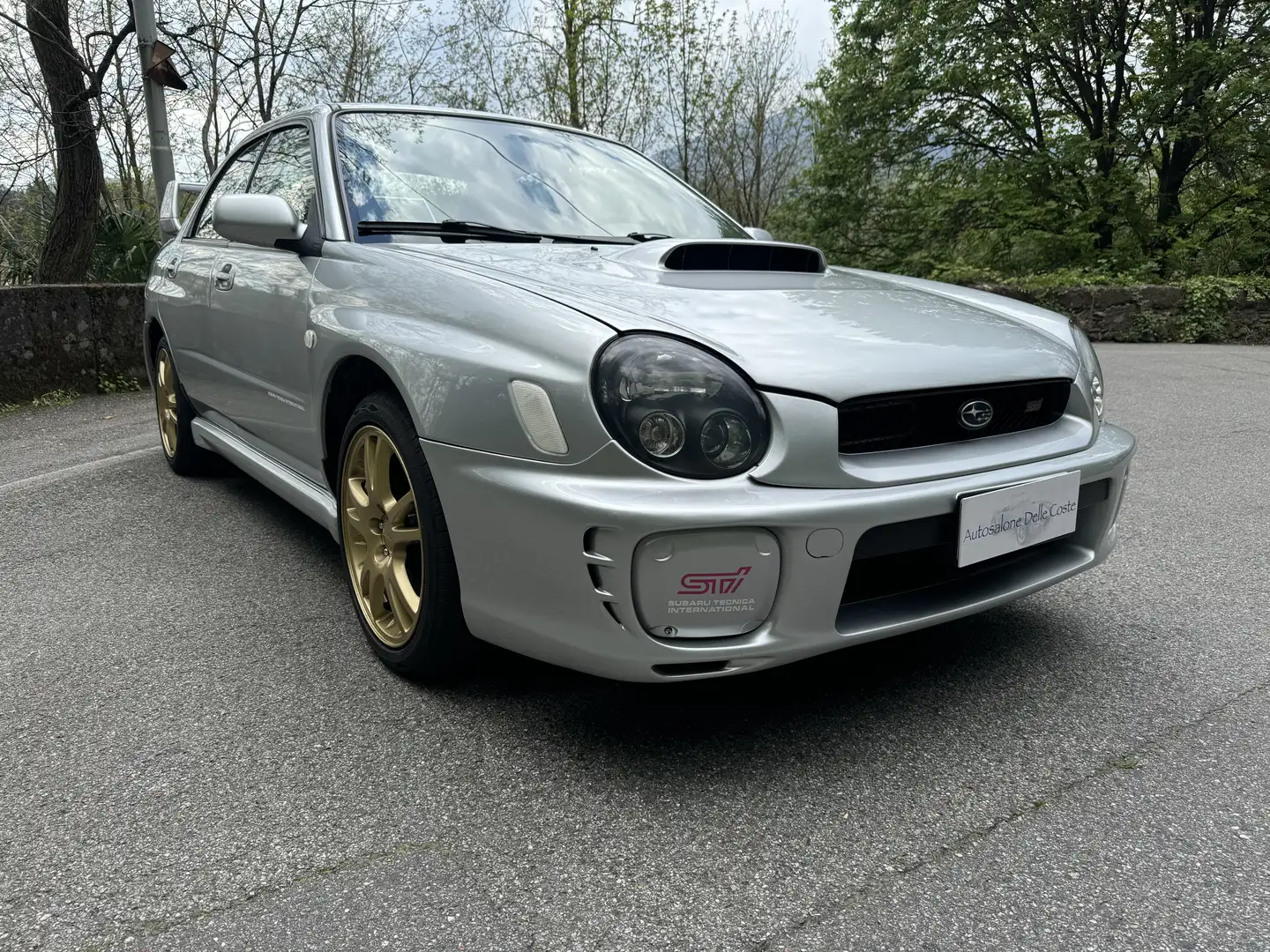 Subaru Impreza WRX STI 265 cv full book service , iscritta Asi Plateado - 1