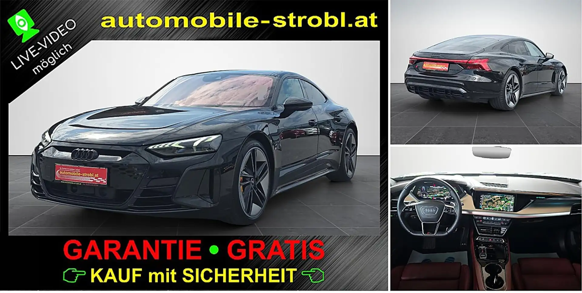 Audi e-tron GT RS quat.*Pano*B&O*Laserlicht*GARANTIE* Schwarz - 1