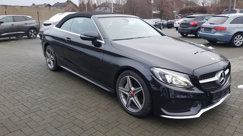Mercedes-Benz C 180 Cabrio,AMG LINE,LEDER,KLIMA,NAVI,TGEMPOMAT — photo 2