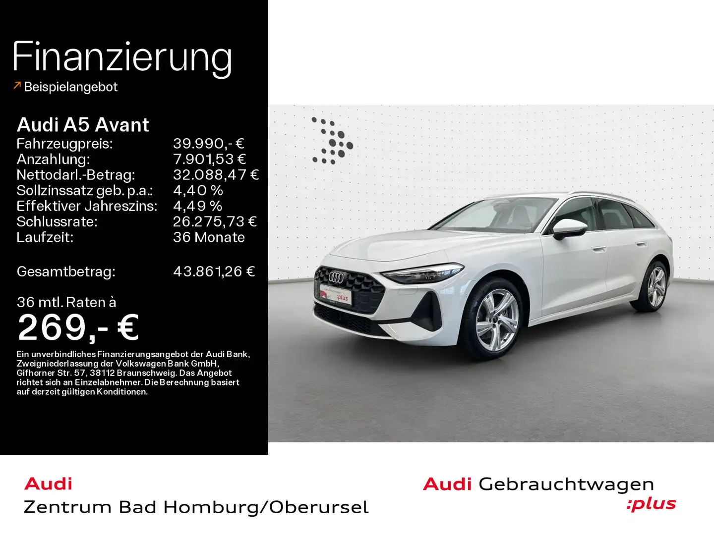 Audi A5 TFSI*Navi*Alu*PDC*Virtual Cockpit*Kamer Weiß - 1