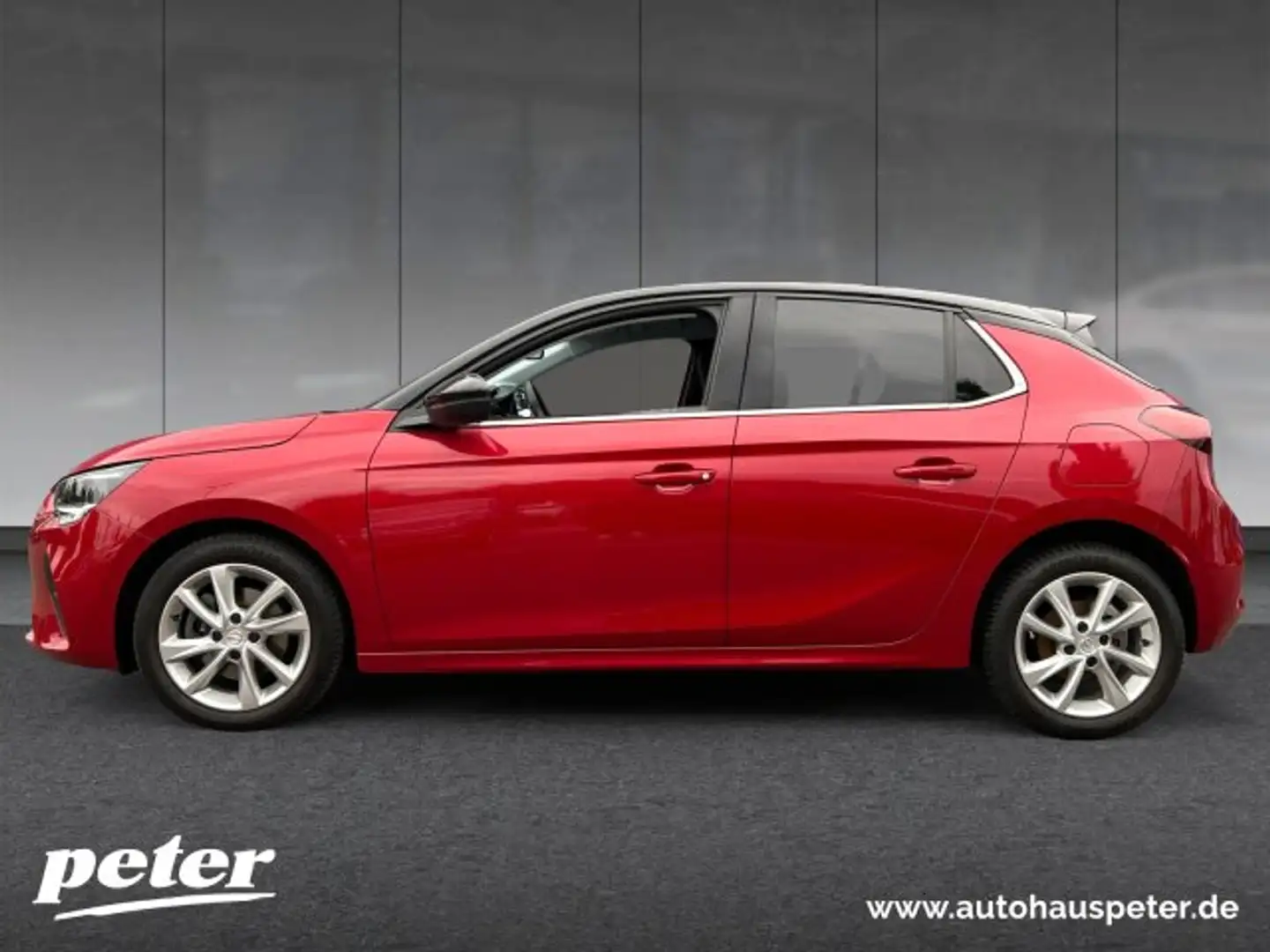 Opel Corsa Corsa F 1.2 Turbo Elegance Klimaautomatik Sitzheizung 100PS Rot - 2