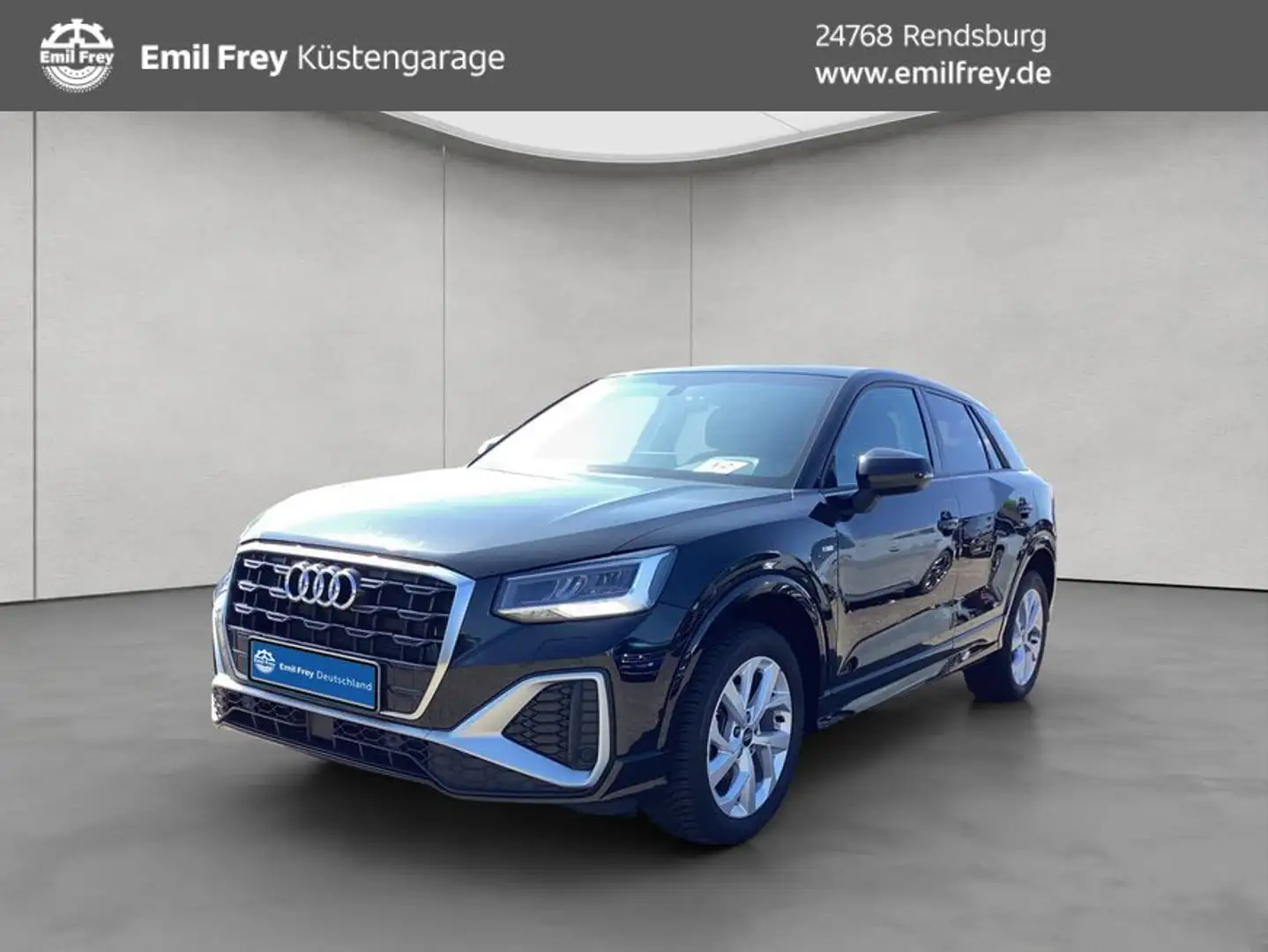 Audi Q2 35 TFSI S tronic S line, NAVI, GJR, RÜCKFAHRK Schwarz - 1