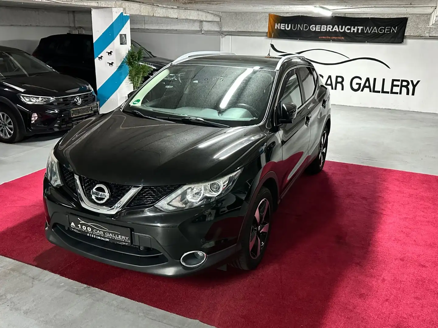 Nissan Qashqai 360°*Panorama*AHK*Navi*1A Schwarz - 2