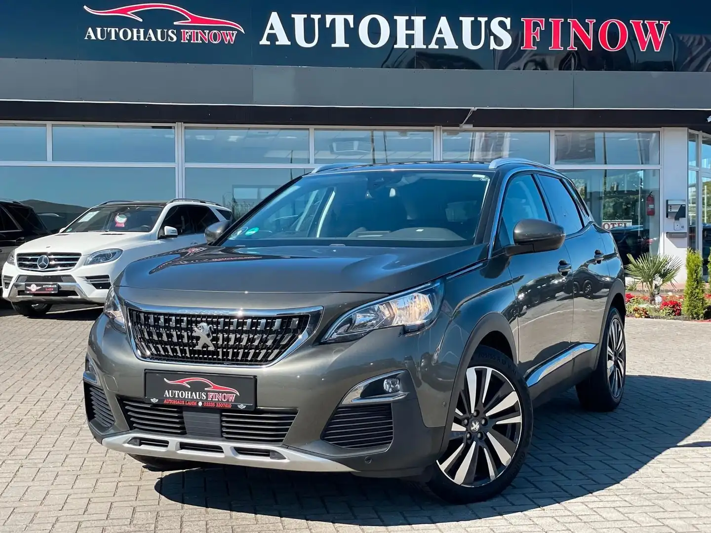 Peugeot 3008 1.5 BLUEHDI WAT8"Allure"KAMERA"SPUR ASS"SHZ Gris - 1