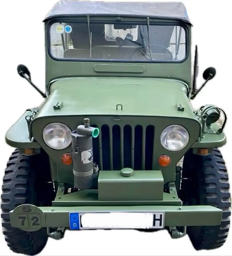 Jeep Willys zelena - 2