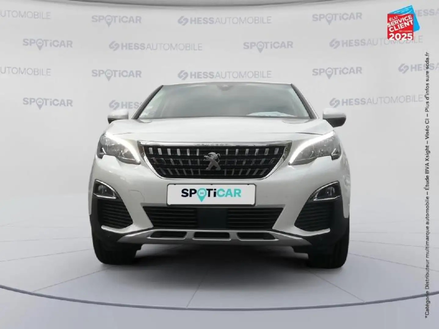 Peugeot 3008 1.2 PureTech 130ch Allure S/S EAT8 6cv Sieges chauf GPS Camera Weiß - 2