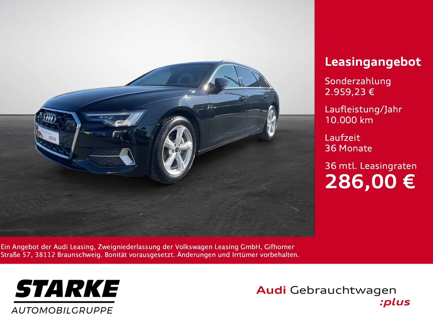 Audi A6 Avant 40 TDI S tronic quattro advanced Negro - 1