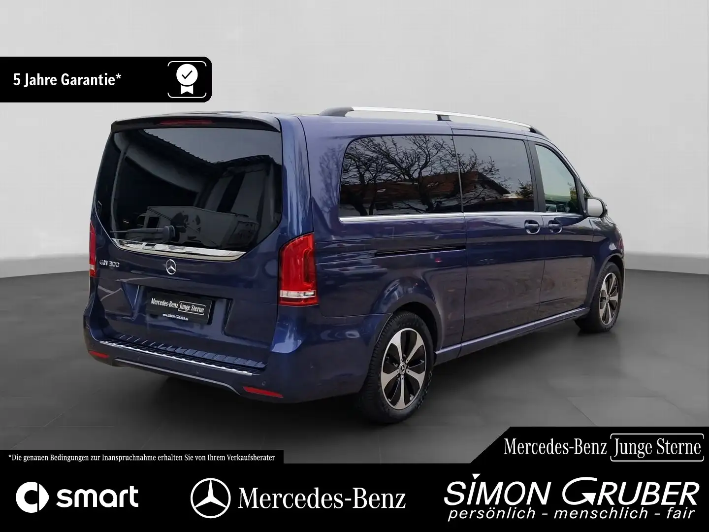 Mercedes-Benz EQV 300 Ava Extra Lang XL Design Airmatic 7Sitze Bleu - 2