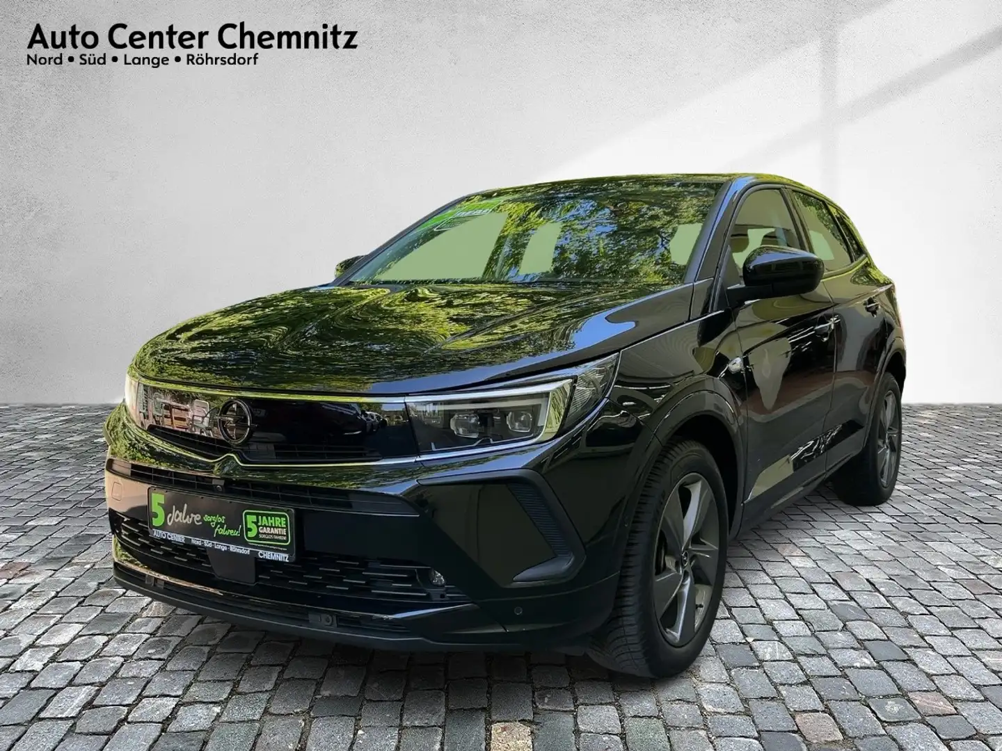 Opel Grandland 1.2 GS Line Matrix/Navi/SHZ/LHZ/Kamera Zwart - 2
