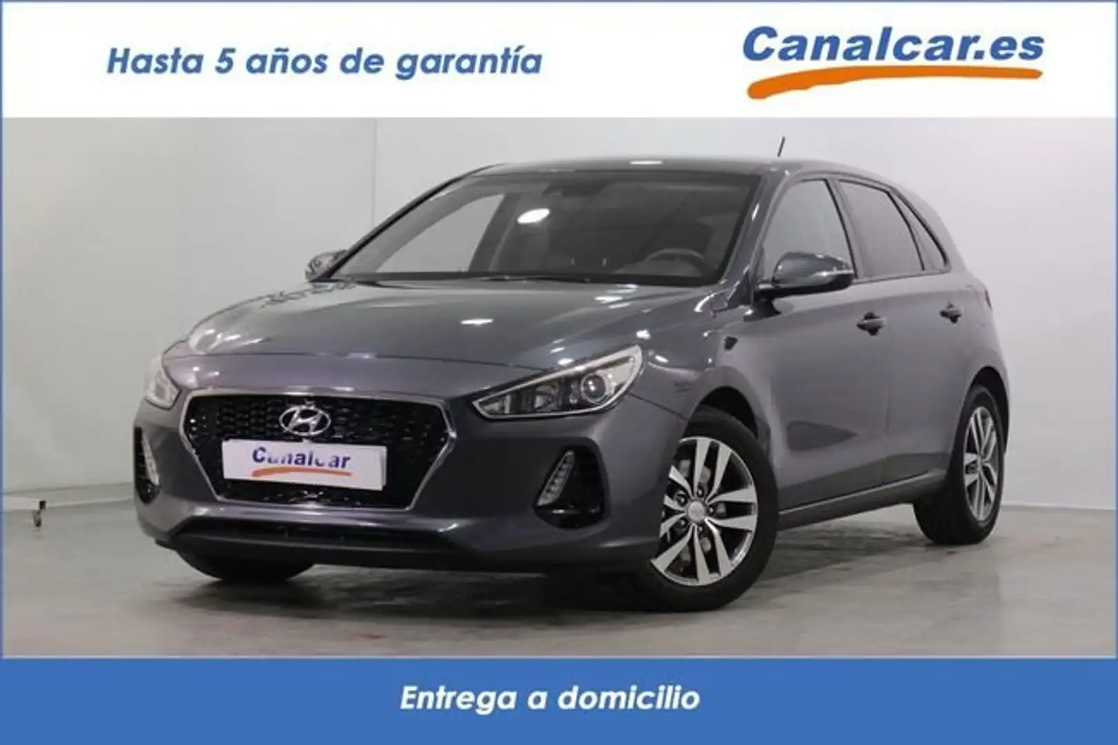 Hyundai i30 1.6CRDi Go 110 Gris - 1