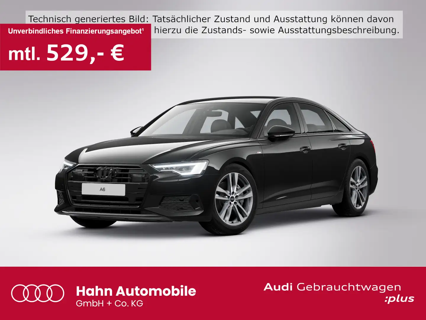 Audi A6 45TFSI quattro S-trc S-line Matrix Schwarz - 1