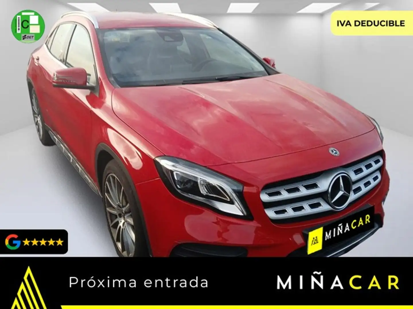 Mercedes-Benz GLA 180 7G-DCT Rojo - 1