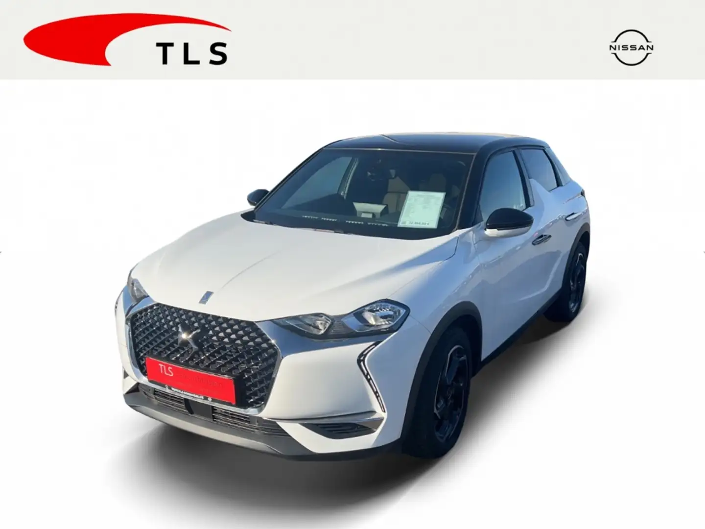 DS Automobiles DS 3 Crossback So Chic 100 Klimaautom Keyless Spurhalteass. Verke Wit - 1