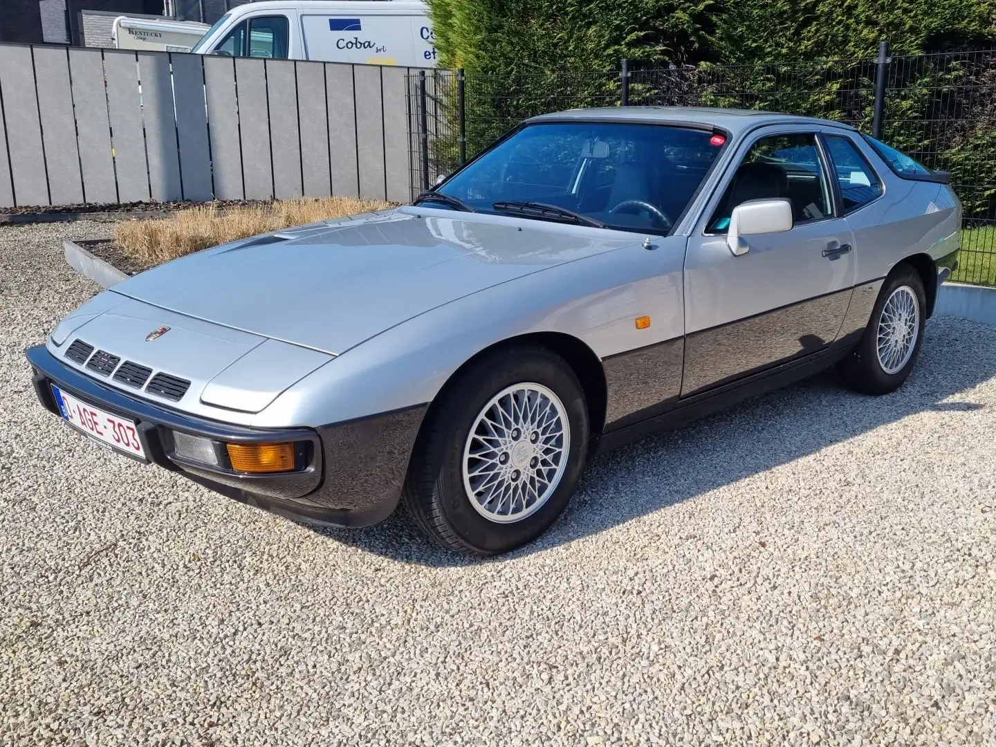 Porsche 924 turbo Plateado - 1