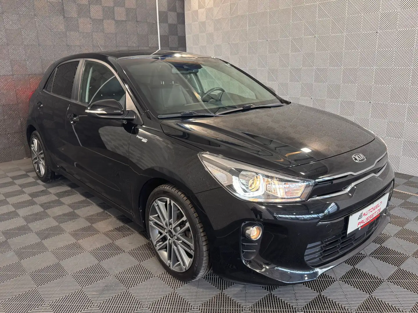 Kia Rio *PLATINUM EDT*R.KAM-LEDER-SHZ-S.DACH-TOUCH Zwart - 1