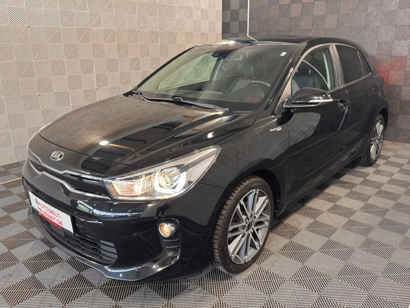 Kia Rio *PLATINUM EDT*R.KAM-LEDER-SHZ-S.DACH-TOUCH Zwart - 2