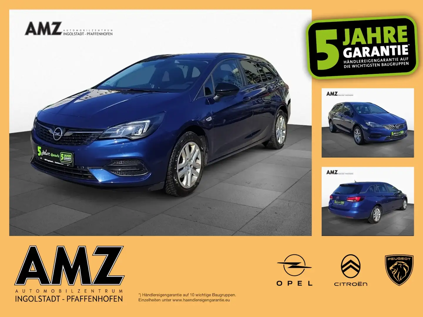 Opel Astra ST Edition 146PS Klimaauto. W-Paket KAM Azul - 1