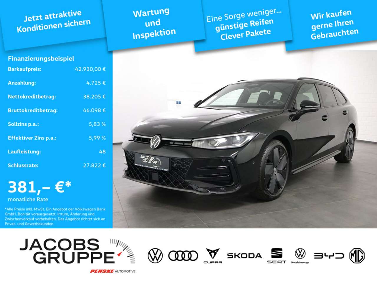 Volkswagen Passat Variant — Volkswagen Passat Variant 2.0 TDI R-Line "Black Style" D