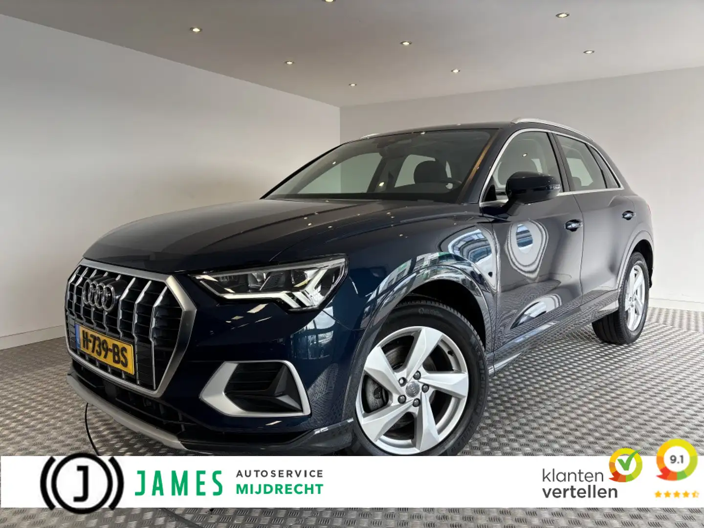 Audi Q3 35 TFSI Pro Line business, Panoramadak, Stoelverwa Blauw - 1