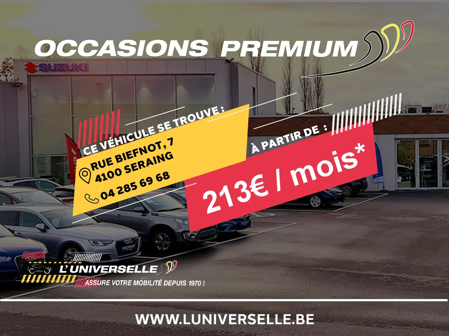 Suzuki Swift GRAND LUXE + HYBR (ISG) Rouge - 2