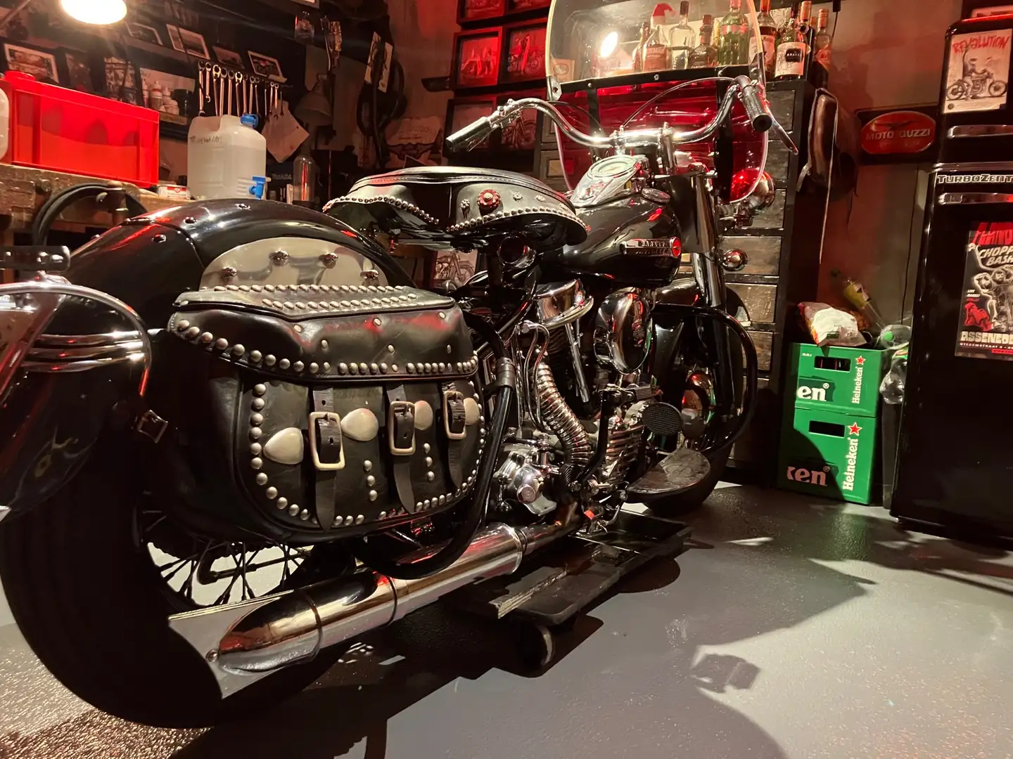 Harley-Davidson Panhead Siyah - 2