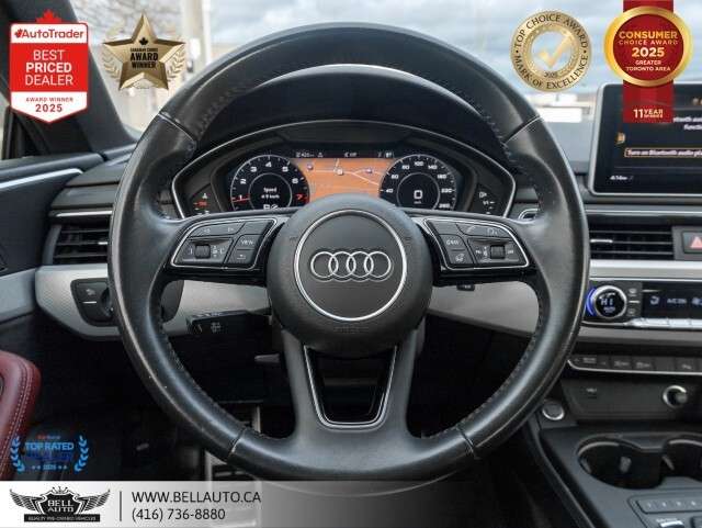 2019 Audi A5 Progressiv | QUATTRO | NAVI | B.CAM | SUNROOF | RE thumb 14