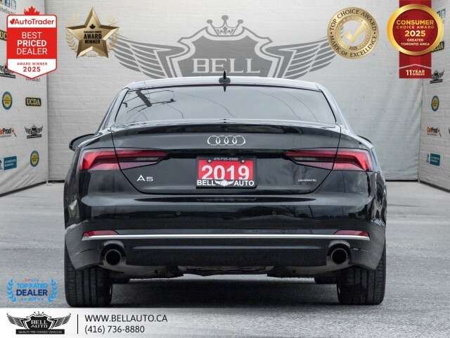 2019 Audi A5 Progressiv | QUATTRO | NAVI | B.CAM | SUNROOF | RE thumb 10