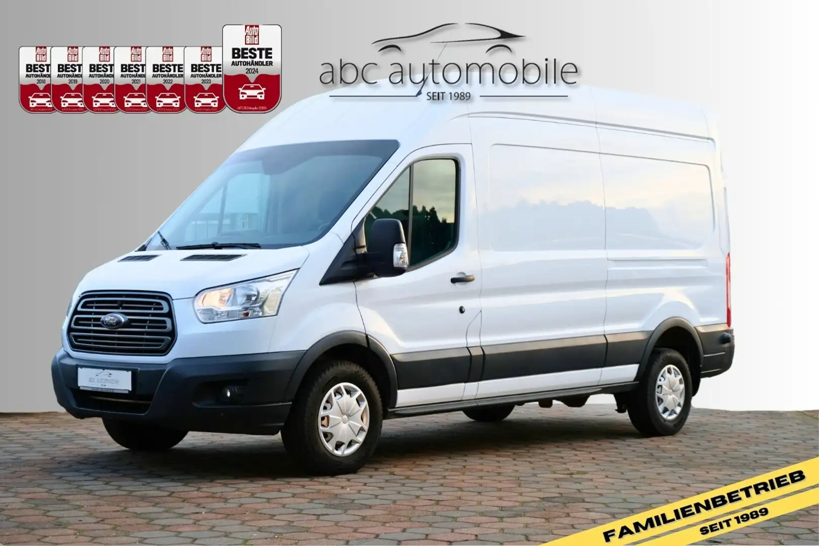 Ford Transit FT350 L3H3 Klima AHK Blanc - 1