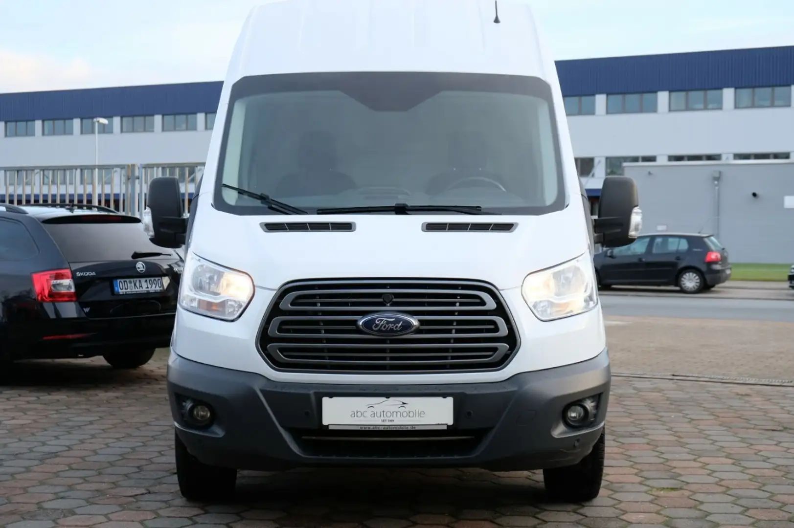 Ford Transit FT350 L3H3 Klima AHK Blanc - 2