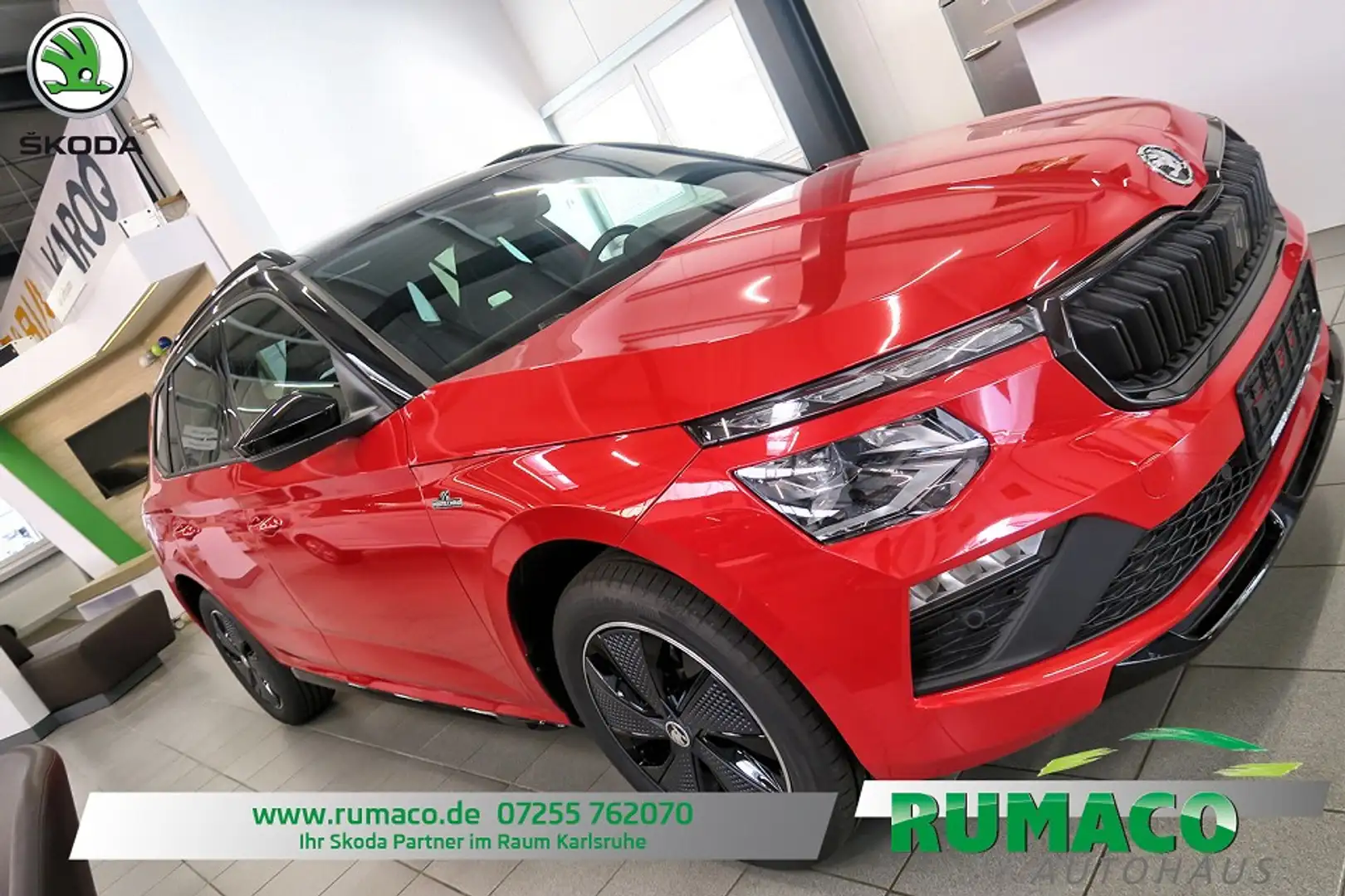 Skoda Kamiq 1.5 TSI DSG Monte Carlo Monte Carlo Rot - 1