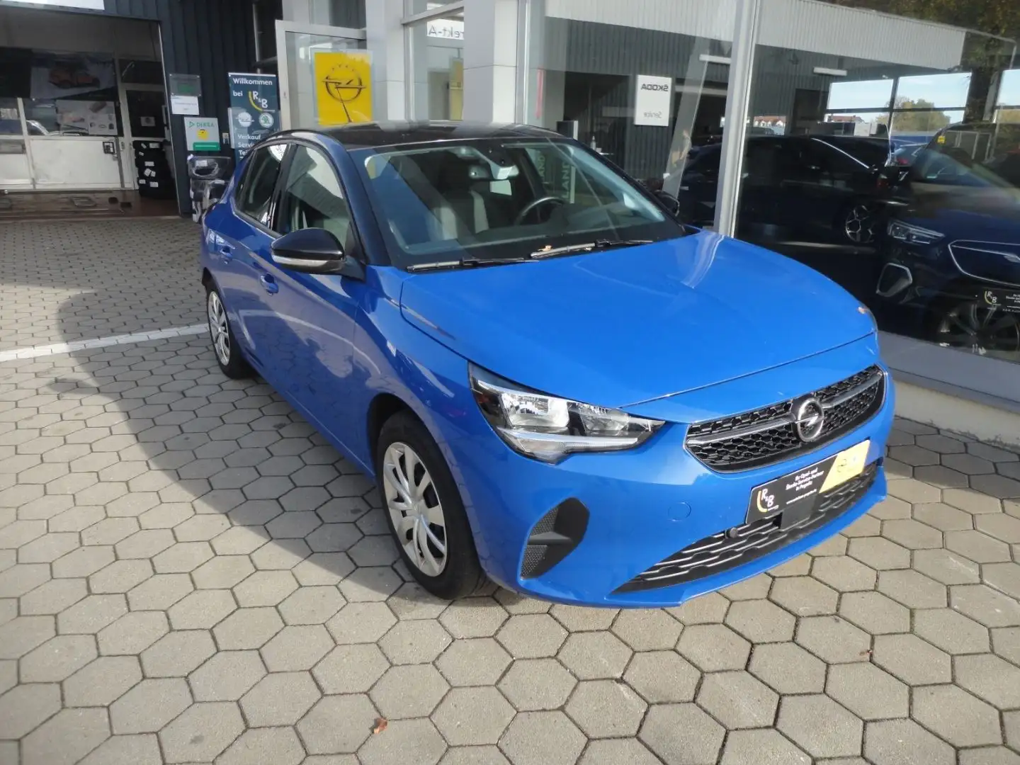 Opel Corsa e Edition Blau - 1