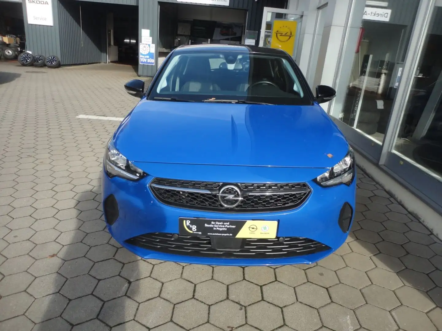 Opel Corsa e Edition Blau - 2