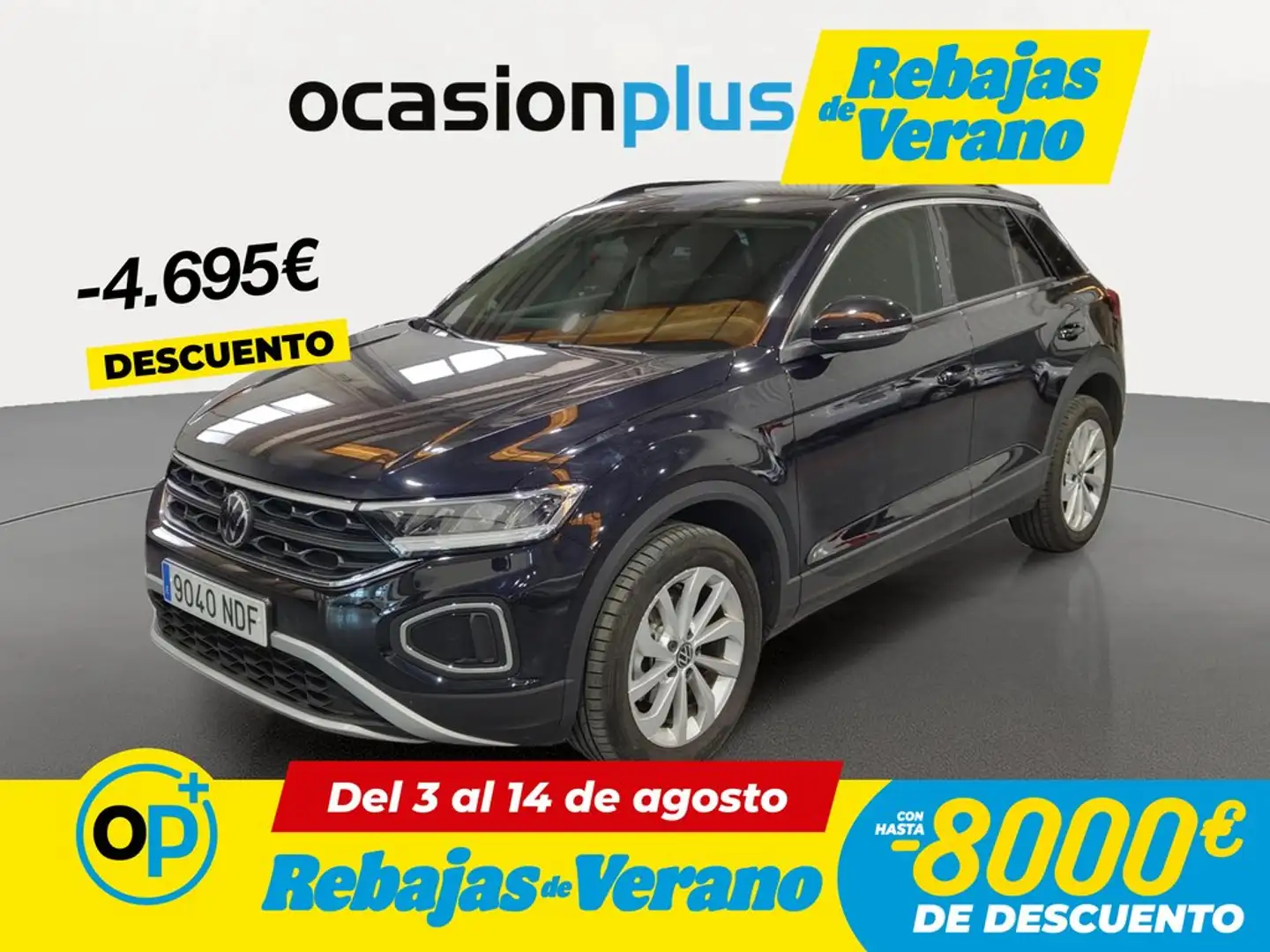 Volkswagen T-Roc 1.0 TSI Más 85kW Negro - 1