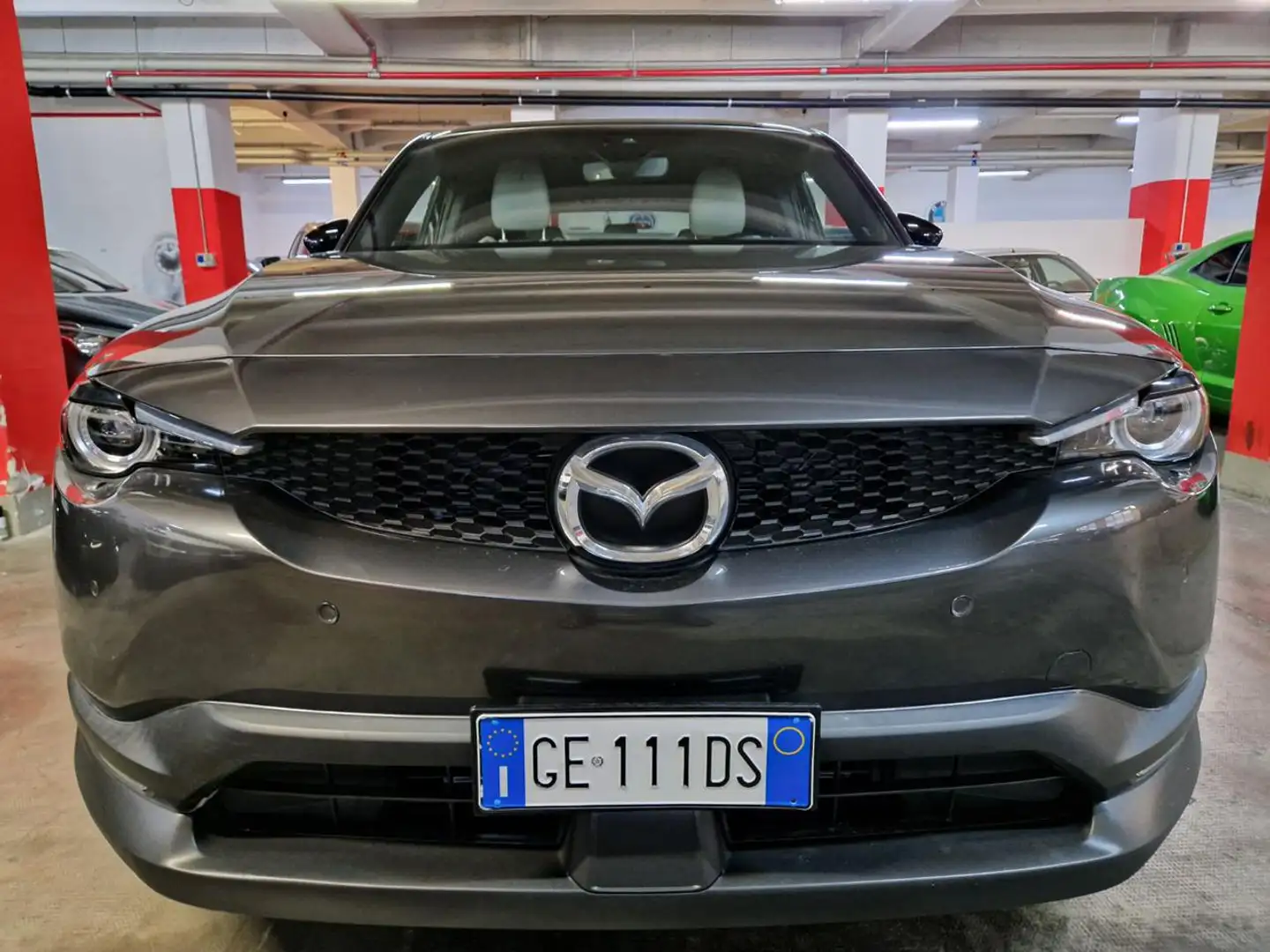Mazda MX-30 Exceed 35,5 KWh OBC 7,4 KW RADAR+18'+PELLE+UNIPROP Grigio - 2