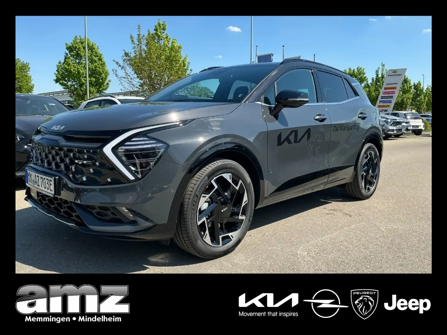 Kia Sportage 1.6 T-GDI GT-Line Plug-in Hybrid *AHK* Grau - 1