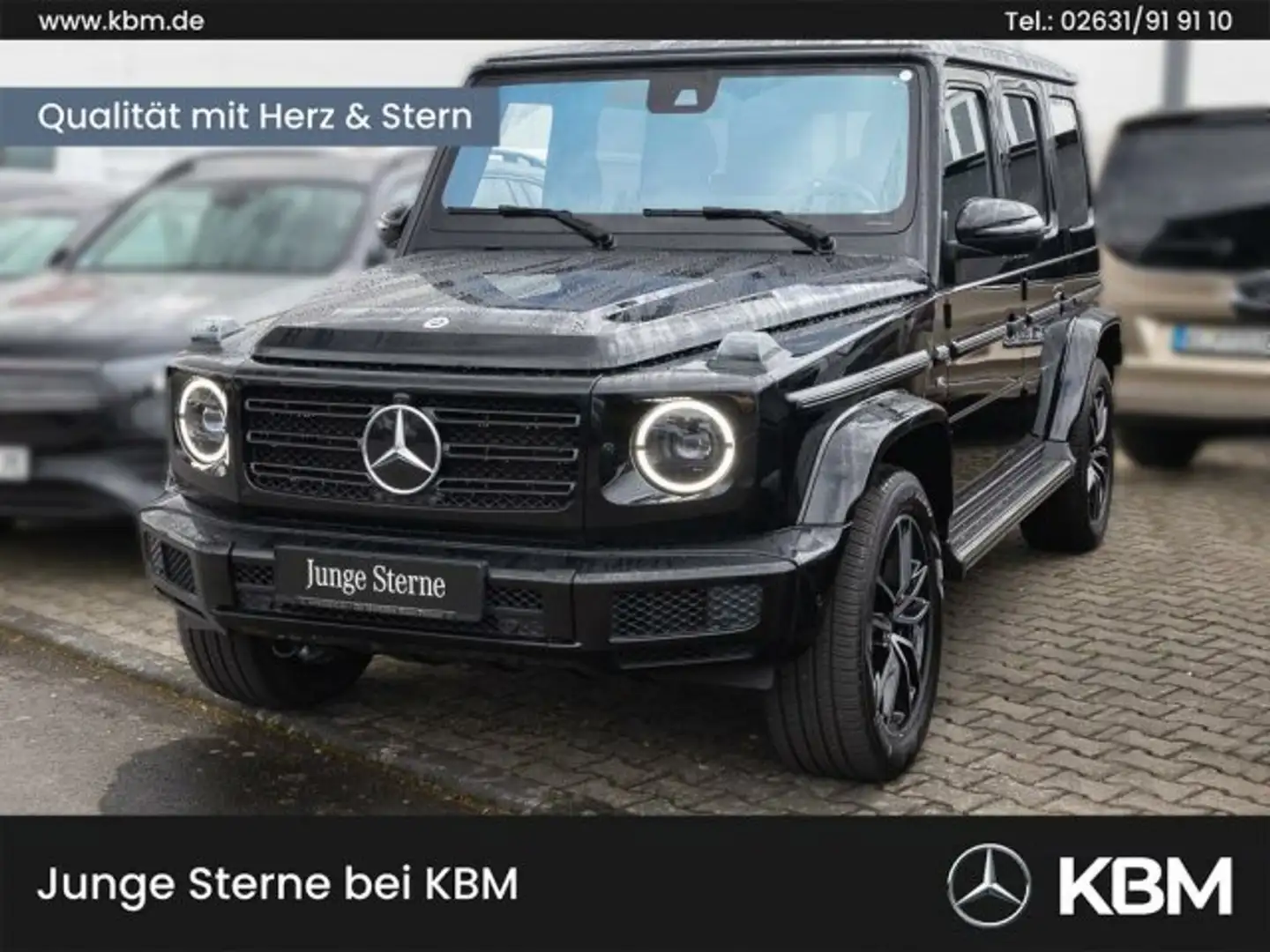 Mercedes-Benz G 500 G 500 AMG°V8°MANUFAKTUR°STDH°V-DÄMPF°AHK°BURM° Negru - 1