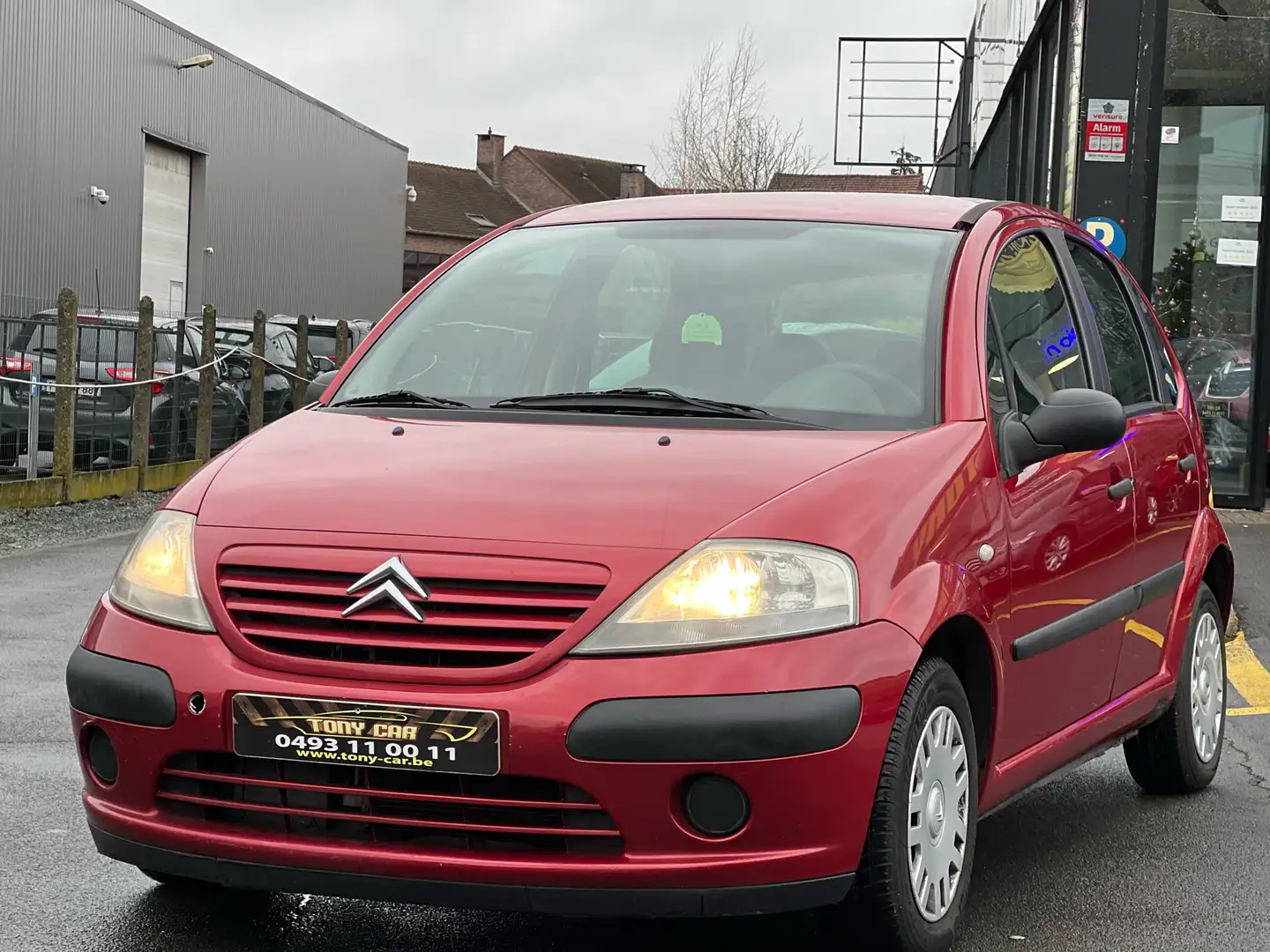 Citroen C3 1.4i*CLIMA*contrôle technique*CAR-PASS*✅✅ Rouge - 2