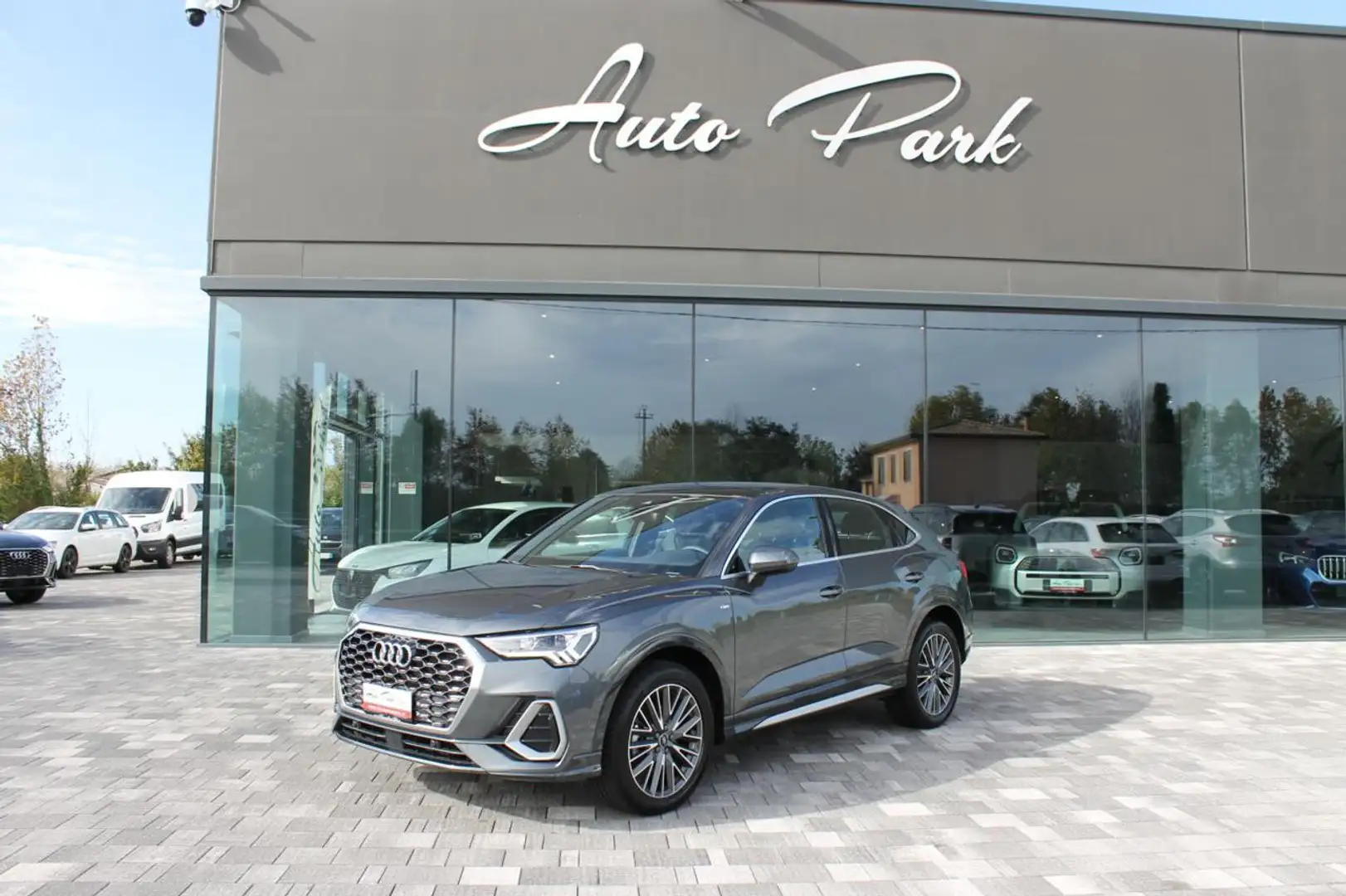 Audi Q3 SPB 35 TDI S tronic S line edition Gris - 1
