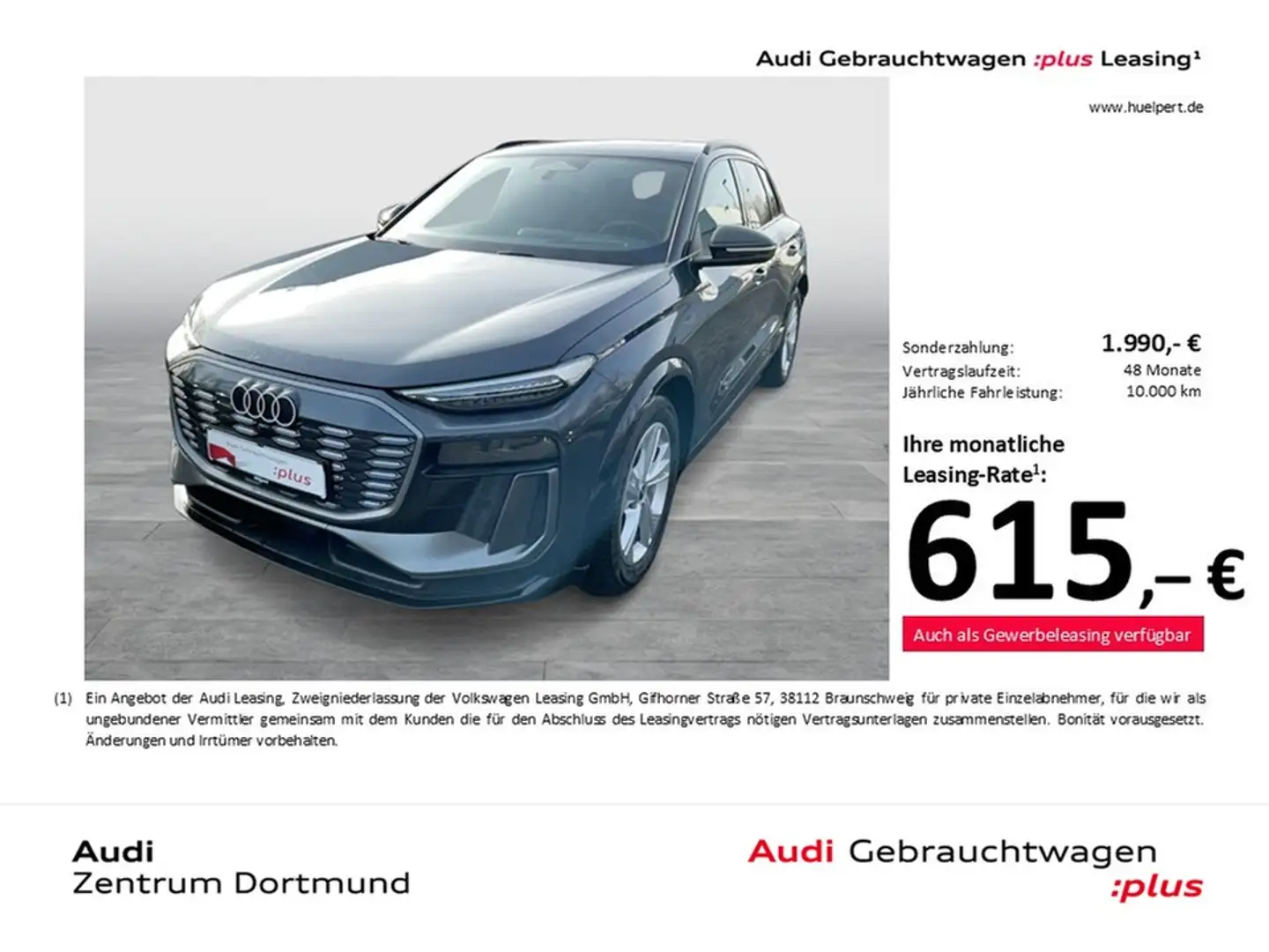 Audi Q6 e-tron quattro S LINE TECHPRO PANO B&O 21" Grau - 1