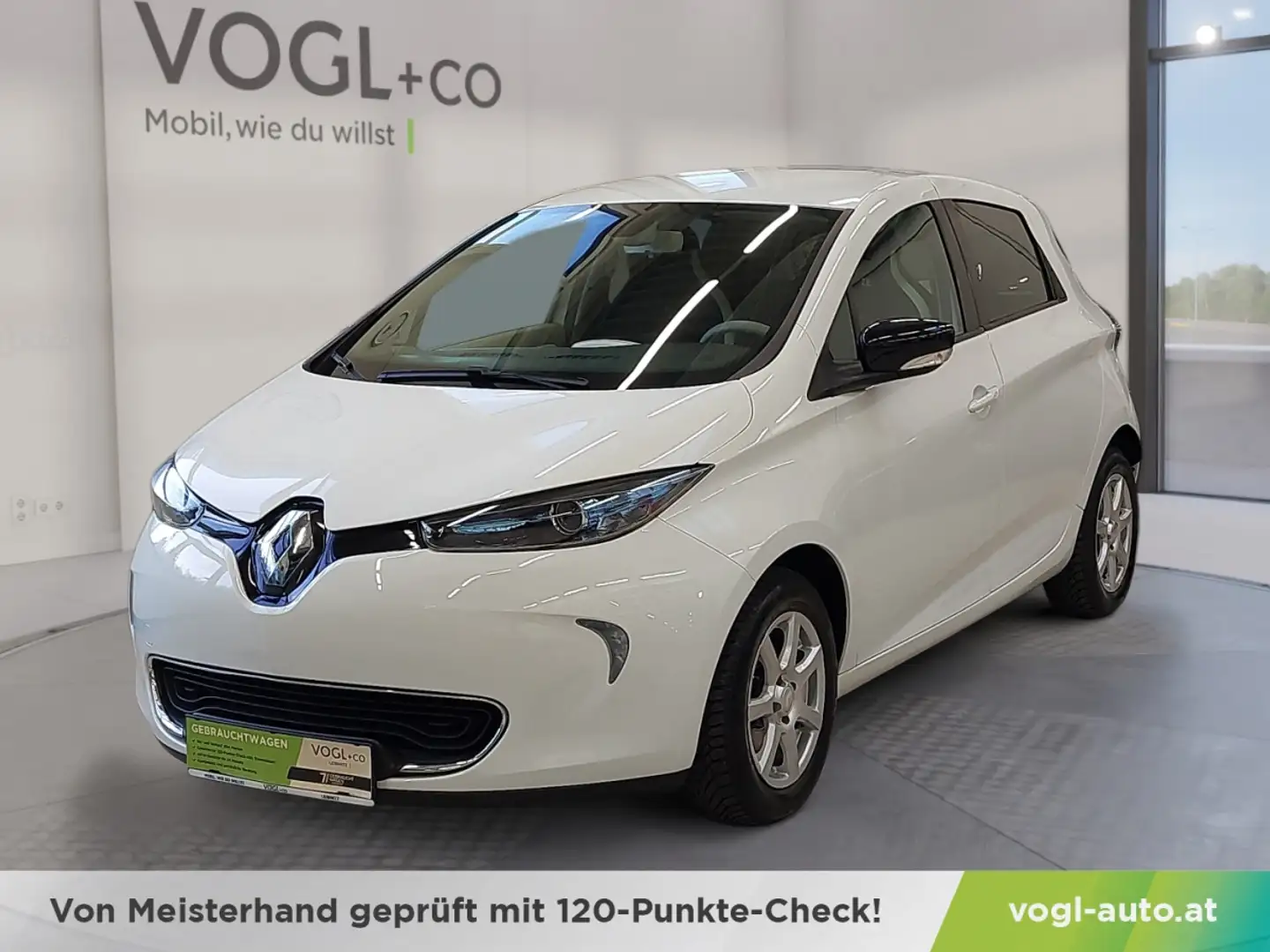Renault ZOE R240 22kWh Life (Batteriemiete) Wit - 1