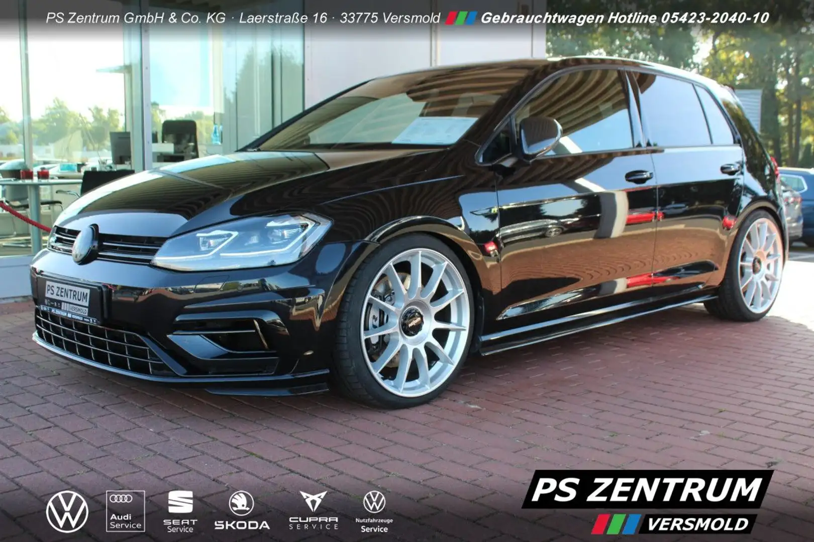 Volkswagen Golf VII 2.0 TSI DSG R 4-Motion AKRAPOVIC DCC Navi Nero - 1