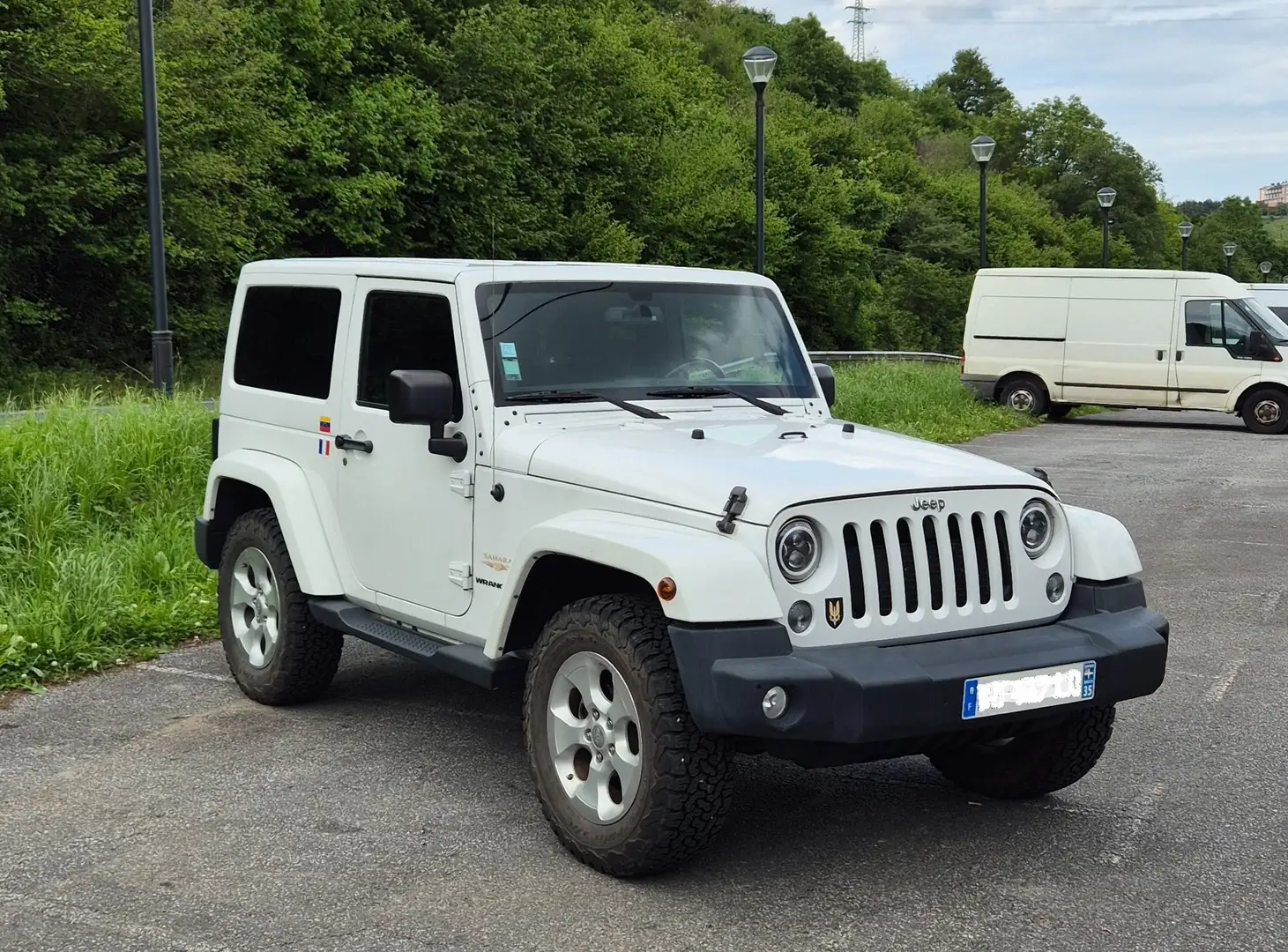 Jeep Wrangler Wrangler 2.8 CRD 200 Sahara Blanc - 1
