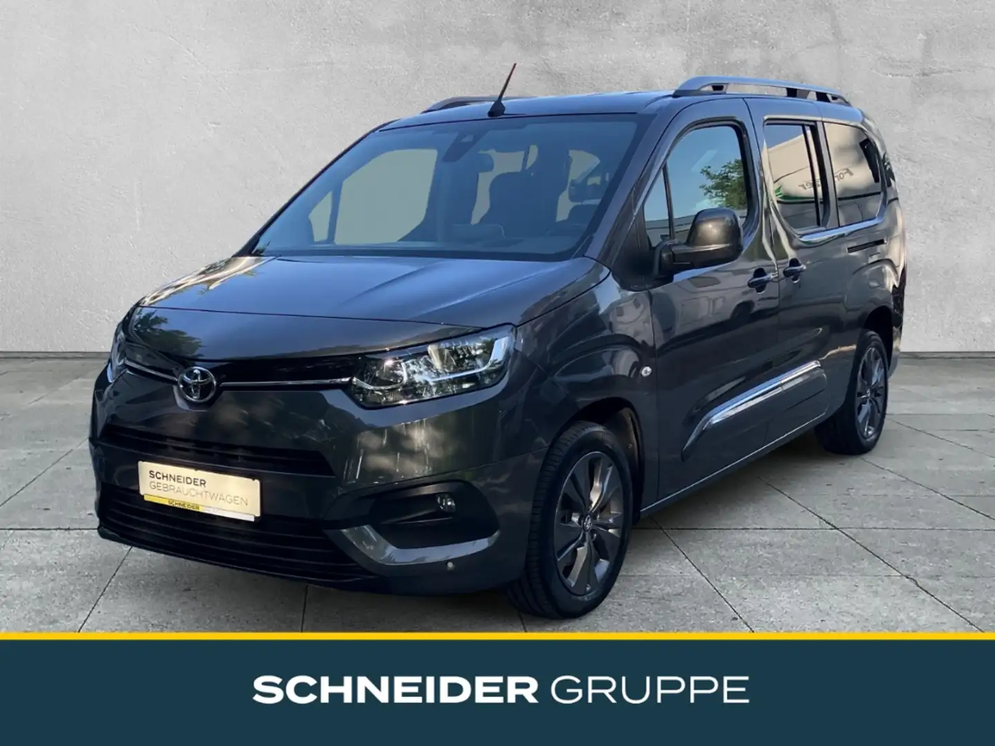 Toyota Proace City L2 Verso 1.2T L1 LED+KAMERA+TEMPOMAT Grau - 1