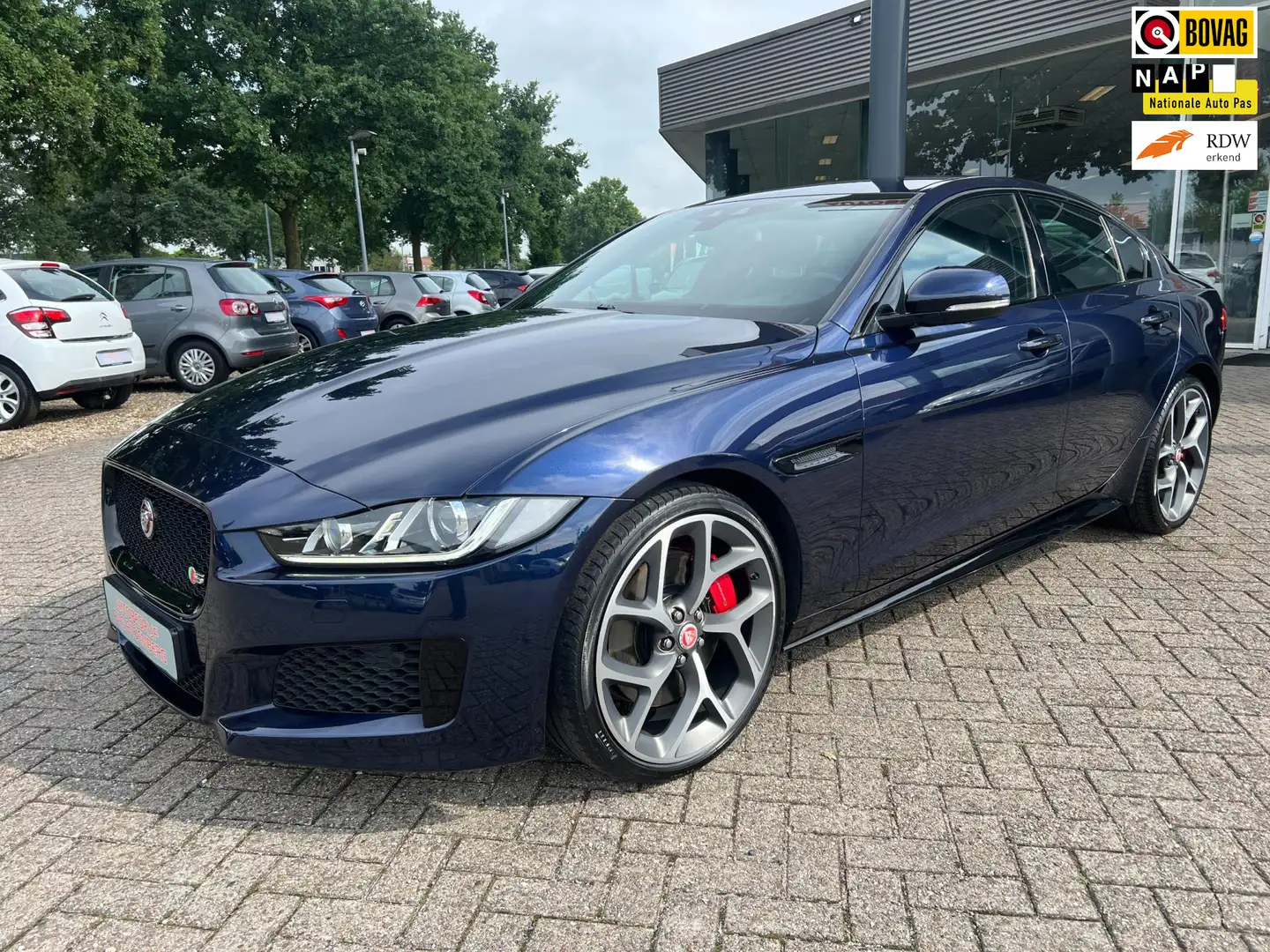 Jaguar XE 3.0 S Supercharge, Automaat, Leer, Navi, DAB, etc. Bleu - 1