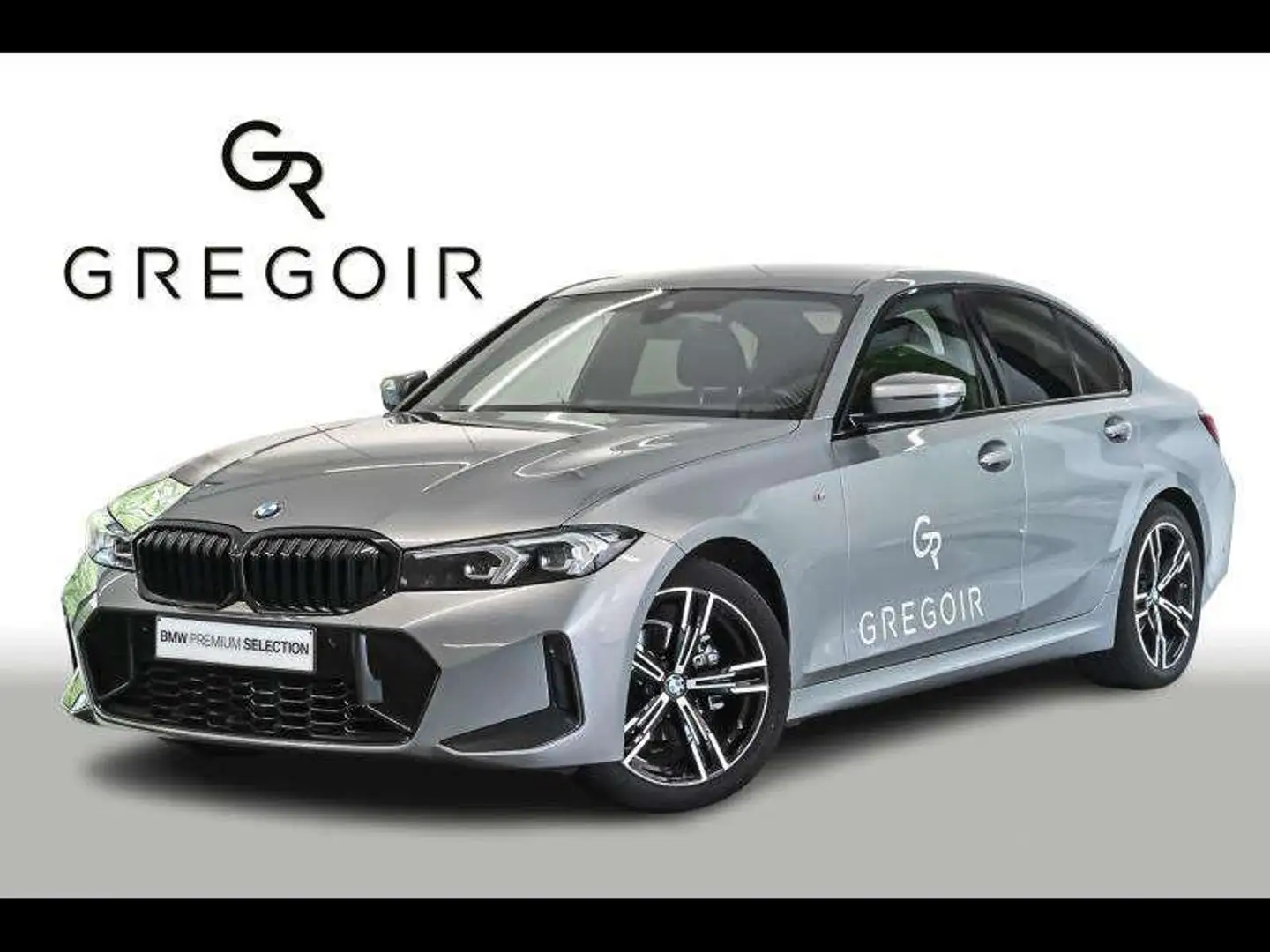 BMW 318 318i Berline Pack Sport M Gris - 1