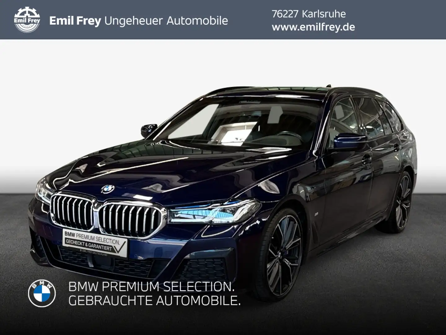 BMW 540 i xDrive Touring Aut.,M Paket,SHZ,Glasdach Blau - 1
