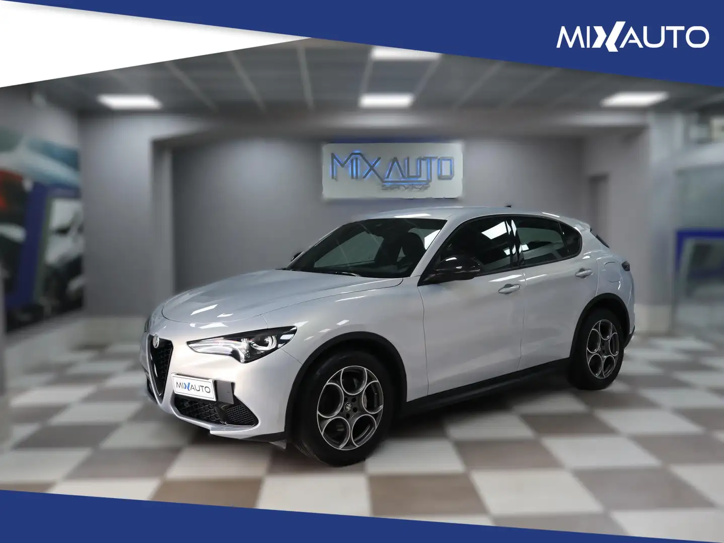 Alfa Romeo Stelvio 2.2 D Sprint RWD 160cv AUT Argento - 1