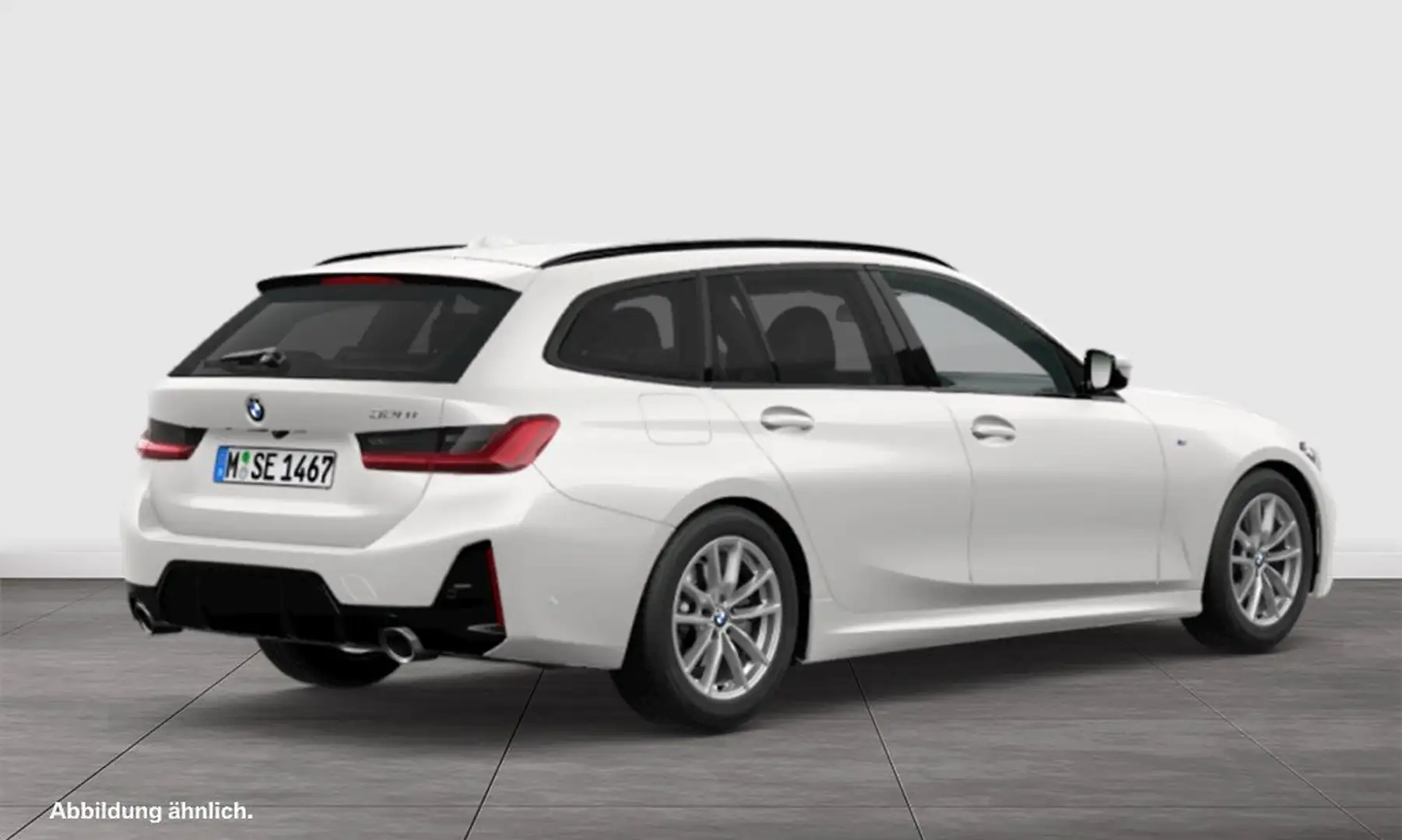 BMW 320 i M SPORT+ACC+HuD+DA+PA+HiFi+SHZ Weiß - 2